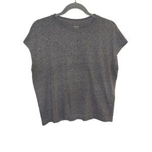 Madewell Grey Muscle Tee Size Small